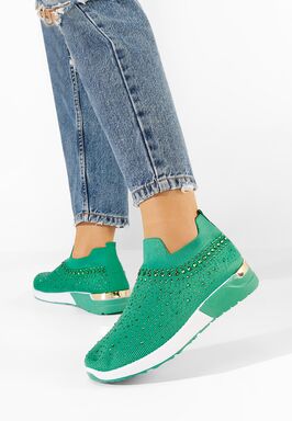 Marcie zöld női sneakers
